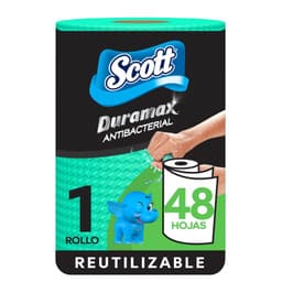 Toalla de Papel Reutilizable Scott Duramax Antibacterial 1 x 48 Hojas UN