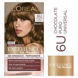 Tintura Excellence Sin Amoniaco Chocolate Puro Universal