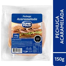 PECHUGA POLLO ACARAMELADA SP 150 GR