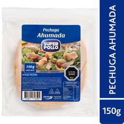 PECHUGA POLLO AHUMADA SUPER POLLO 150 GR