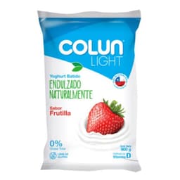 Yoghurt Light Sabor Frutilla Colun 900 g
