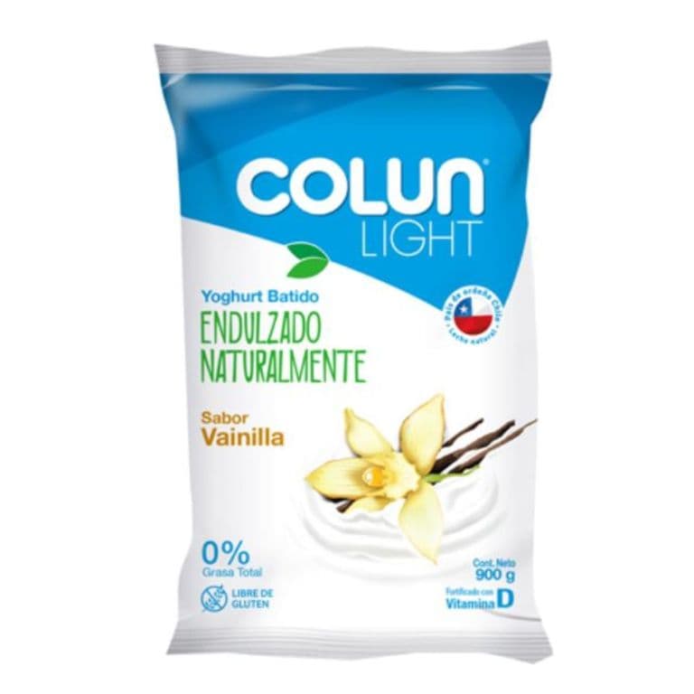 Yoghurt Light Sabor Vainilla Colun 900 g