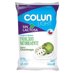 Yoghurt Batido Sin Lactosa Sabor Chirimoya Colun 900 g