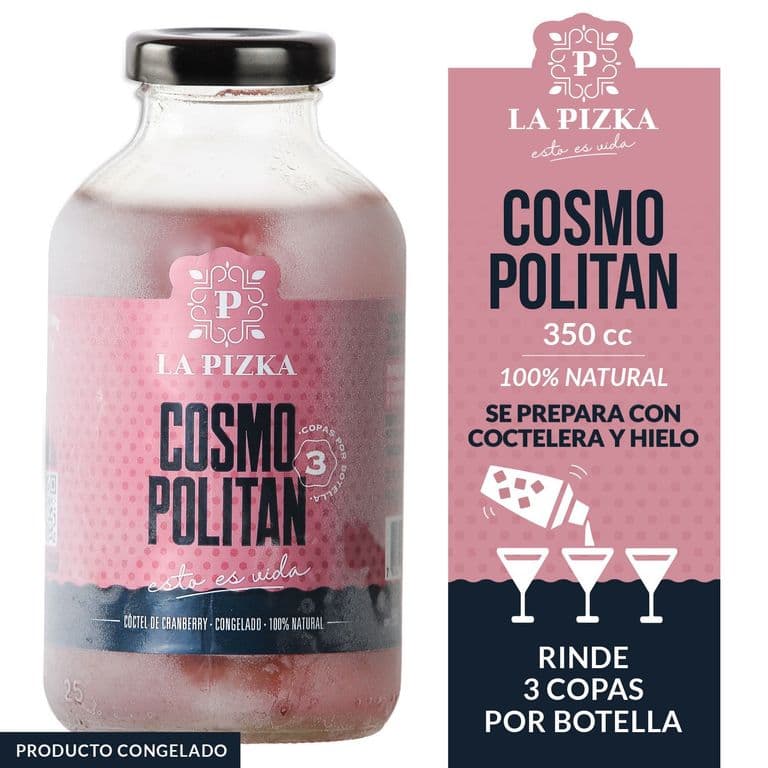 COSMOPOLITAN LA PIZKA 23G 350 CC 350 ML