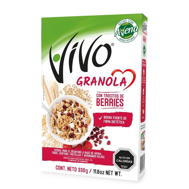 Granola con Trocitos de Berries 330 GR