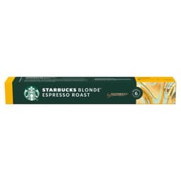 Capsulas de Cafe Starbucks by Nespresso Blonde Espresso Roast 10 Un 53 GR