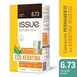 Coloracion Tinte Issue Kit Eco Keratina Chocolate Dorado N 6.73 1 Un