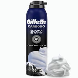Espuma de Afeitar Carbono Gillette 155 ml