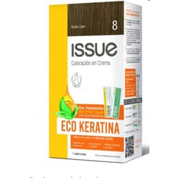 Coloracion Tinte Issue Kit Eco Keratina Rubio Claro N 8 1 Un