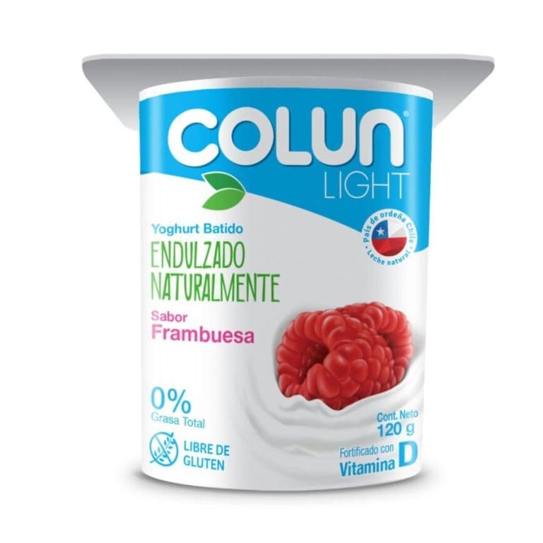 Yoghurt Light Sabor Frambuesa Colun 120 g