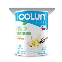 Yoghurt Light Sabor Vainilla Colun 120 g