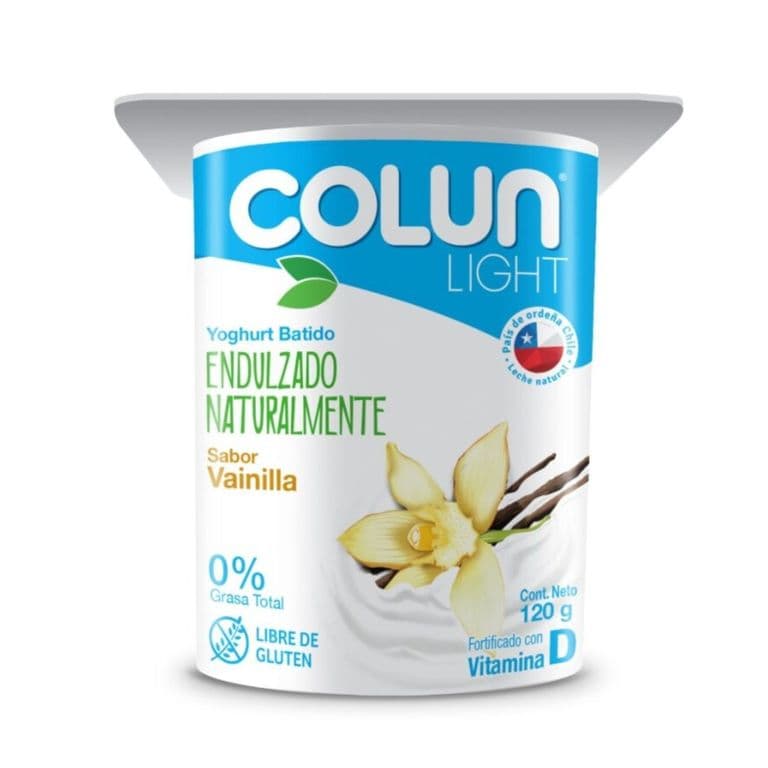Yoghurt Light Sabor Vainilla Colun 120 g