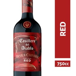 Vino Tinto Red Blend Devils Carnav Casillero del Diablo 13.5 750 cc 750 ML