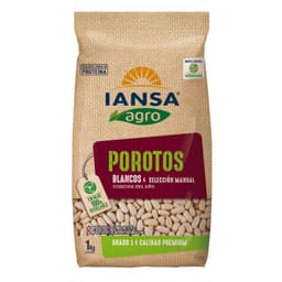 Porotos Blanco Iansa Agro 1 Kg