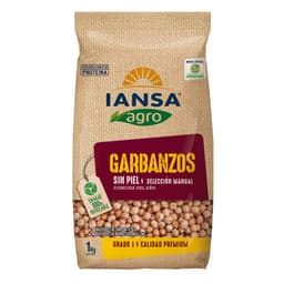Garbanzos Sin Piel Iansa Agro 1 Kg