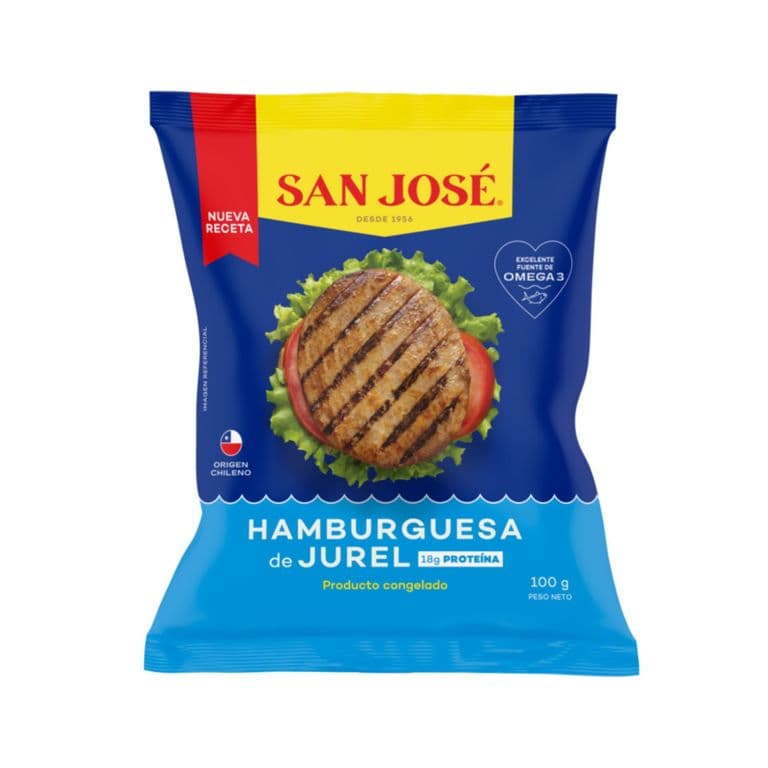 Hamburguesa de Jurel San Jose 100 g