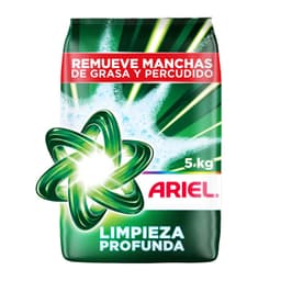 Detergente en Polvo Limpieza Profunda Ariel 5 kg
