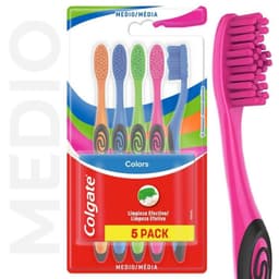 Pack Cepillos de Dientes Colgate Colors 5 Un