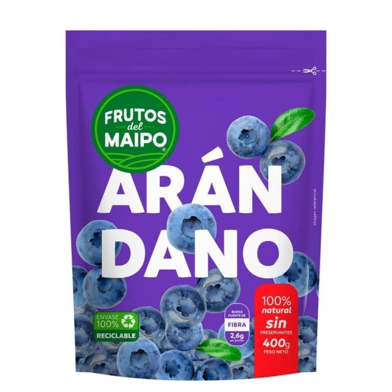 Arandanos Congelados Frutos del Maipo 400 g