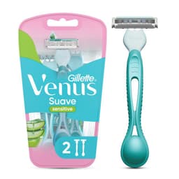 Maquina de Afeitar de Mujer Gillette Venus Suave Sensitive 2 un