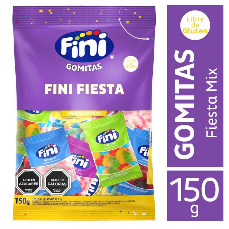 Gomitas Fiesta Mix Fini 150 g