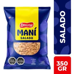 Mani con Sal Evercrips 350 g