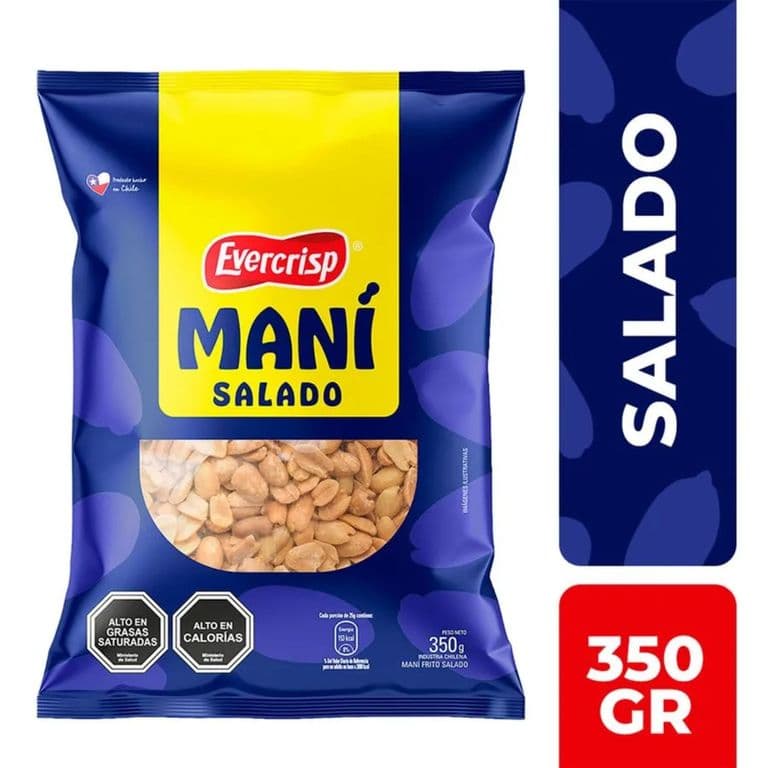 Mani con Sal Evercrips 350 g
