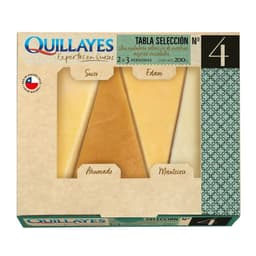 Tabla de Quesos Quillayes Seleccion N 4 Economica 200 g