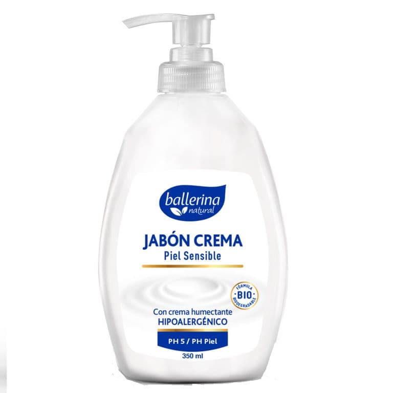 Jabon en Crema Ballerina para Piel Sensible 350 ml
