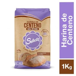 Harina de Centeno Integral Selecta 1 Kg