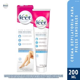 Crema Depilatoria  Veet para Piel Sensible 200 ml