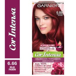 Tinte para Cabello Garnier Cor Intensa 6.66 Rojo Pasion 1 Un