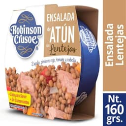 Ensalada Atun con Lentejas Robinson Crusoe 160 g