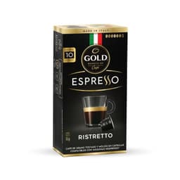 Cafe Ristretto Gold en Capsulas 10 Un