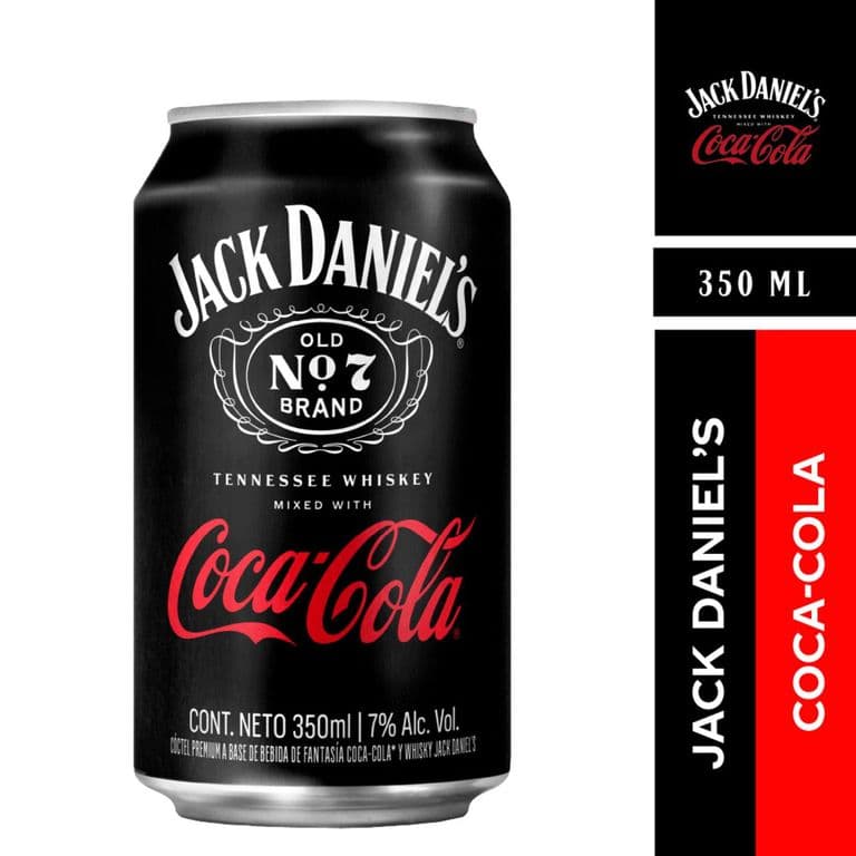 Coctel Whisky Jack & Coke 7 350 cc 350 ML