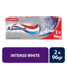 Pack Cremas Dentales Aquafresh Intense White 2 x 96 g