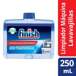 Limpiador para Maquina de Lavavajillas Finish 250 ml