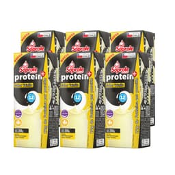 Pack Leche Semidescremada Protein Sabor Vainilla Soprole 6 x 200 ml