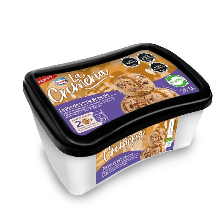 HELADO DULCE DE LECHE LA CREMERIA 1 LT