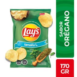 Papas Mediterraneas Sabor Oregano Lays 170 g