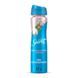 Antitranspirante en Aerosol Powder Protect Cotton Secret 93 gr UN