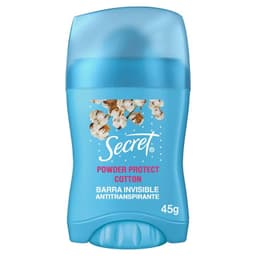 Antitranspirante en Barra Powder Protect Cotton Secret 45 gr UN