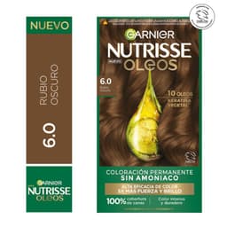 Tintura Nutrisse Oleos 6.0 Rubio Oscuro 225g UN
