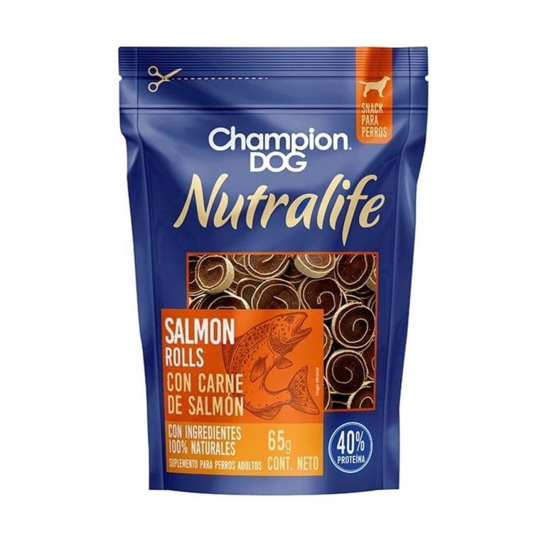Snack Nutralife Salmon Champion Dog 65 g