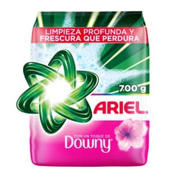 Detergente en Polvo Toque Downy Ariel 700 gr