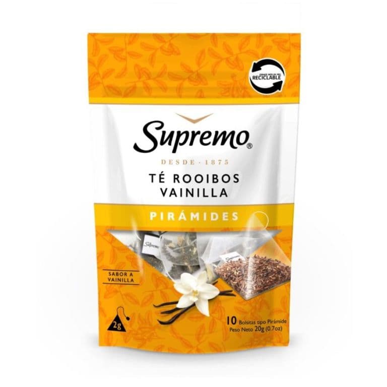 Te Rooibos Vainilla Piramides Supremo 10 Un