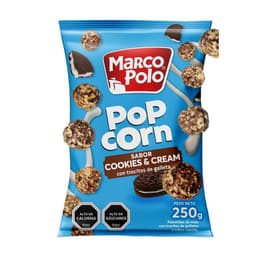 Pop Corn Cookies & Cream Marcopolo 250 g