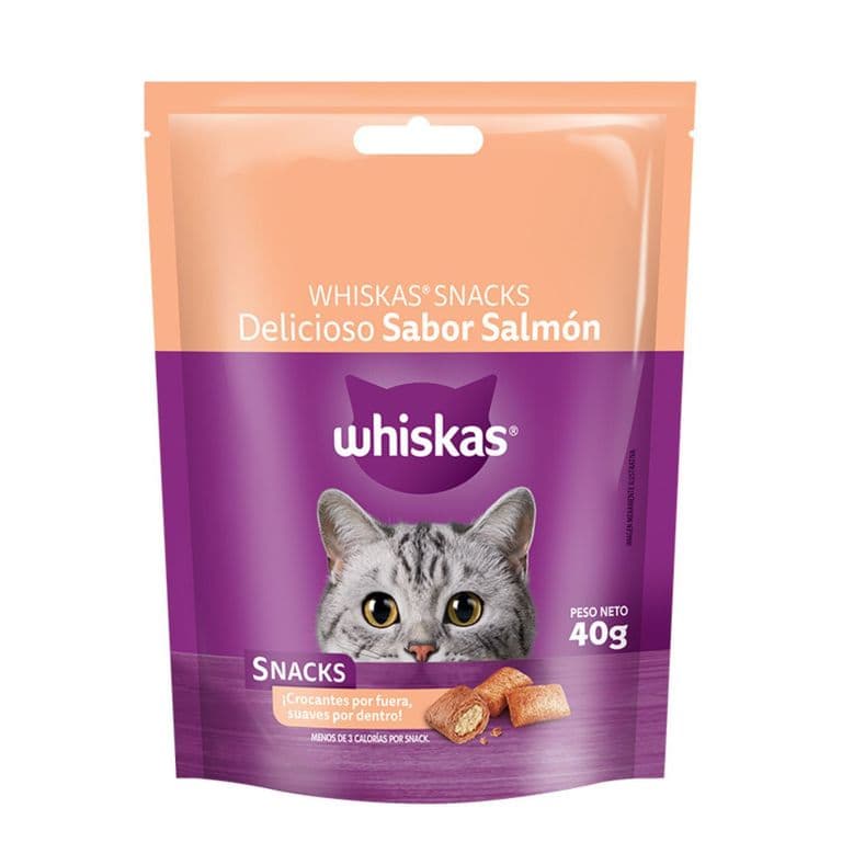 Snacks para Gato Sabor Salmon Whiskas 40 g