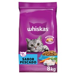 Alimento Seco para Gatos Whiskas Pescado 8 Kg
