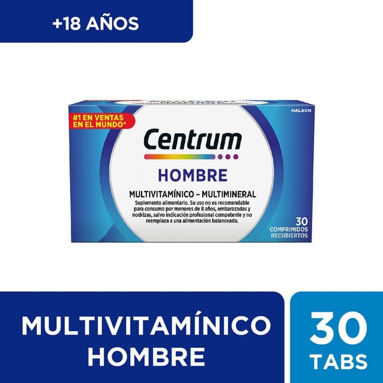 Multivitaminico Hombre Centrum Un 30 UN